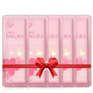 LAIKOU Sakura Sleeping Mask 3gm - 5pcs - 34156