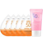 LAIKOU UV Protector 2gx5pcs Body Waterproof Sunblock SPF50 Sakura Face Whitening Sunscreen 50g