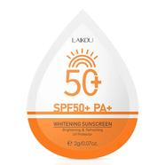 LAIKOU UV Protector Face Body Whitening Sunscreen SPF50 -2gm