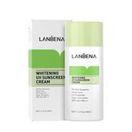 LANBENA Green Whitening Uv Sunscreen Cream SPF50 triple plus 40ml