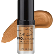 L.A. Girl Pro Coverage Illuminating Foundation - Warm Beige - 81555966478