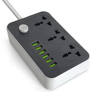 LDNIO Sc3604 6 USB Ports And 3 Power Socket Extension
