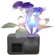 LED Digital Sensor Mushroom and Flower Lamp Multi-Color image