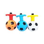 LED Light Up Flashing Spinning Music Gyro Spinner Football Toy (latim_ball_2022_ran_1pcs) - 1 Pcs 