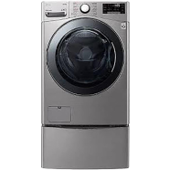 LG F0L2CRV2T2C Automatic Front Loading Washer and Dryer 17KG/10KG Silver
