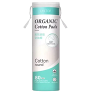LMLTOP Organic Cotton Pads-80pcs - 6920443298946