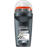L'Oréal Paris Men Expert Magnesium Defence 48H Deodorant for Men Alcohol Free Roll 50ml