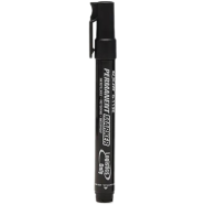 LUXOR Black CD/DVD/OHP Marker (Set of 10, Black) - Black Ink