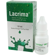Lacrima 0.1 Percent 0.3 Percent Ophthalmic Solution 10ml Drop