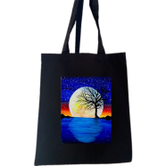 Ladies Hand And Shoulder Tote Bag For Women's With Zipper And Pocket-BS-100