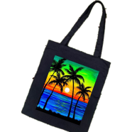 Ladies Hand and Shoulder Tote Bag With Zipper And Pocket-BS-096