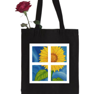 Ladies Shopping Tote Bag For Women With Zipper And Pocket - - BS-170