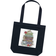 Ladies Shopping Tote Bag For Women's With Zipper - BDG-009