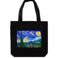 Ladies Shopping Tote Bag For Women's With Zipper - BDS-160