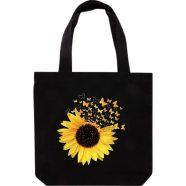 Ladies Shopping Tote Bag For Women's With Zipper - BDF-205