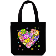 Ladies Shoulder Carry Tote Bag For Women's With Zipper - BDF-217