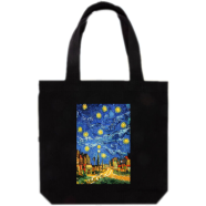 Ladies Tote Canvas Shoulder Bag For Women's With Zipper-BDS-103