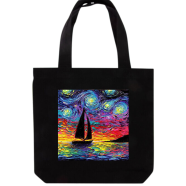 Ladies Tote Canvas Shoulder Bag For Women's With Zipper - BDB-009
