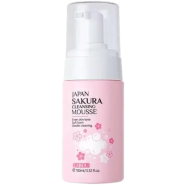 Laikou Japan Sakura Cleansing Mousse Face Cleanser - 100ml - 53359