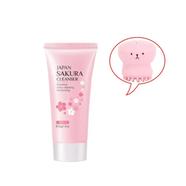 Laikou Japan Sakura Facial Cleanser- 50gm With Gift