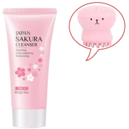 Laikou Japan Sakura Facial Cleanser- 50gm With Gift