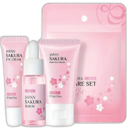 Laikou Japan Sakura Skincare Set - 3pcs - 49061