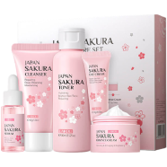 Laikou Japan Sakura Skincare Set (5 Pcs)