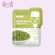 Laikou Mung Bean Cleansing Mud Mask Refreshing Moisturizing Hydrating Mask -1pcs