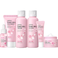 Laikou Sakura Skin Care Combo – 6 PCS Set - 6925464095987