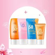 Laikou Sakura Sun Cream 50 Plus Plus Plus Vitamin C Sunblock For Waterproof Sun Protection - 4 Pcs Set