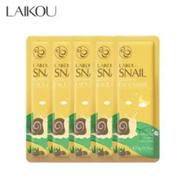 Laikou Snail Sleeping Mask - 3 gm -5 pcs - 35862