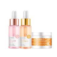 Laikou Vitamin C Sakura Serum Face Cream 3pcs Set