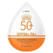 Laikou Whitening Sunscreen SPF 50 PA – 15 pcs Pack