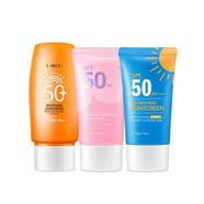 Laikou Whitening Sunscreen Set Refreshing Tone Up Moisturizing SPF 50 Plus 50G 3pcs