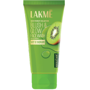 Lakme Blush and Glow Refreshing Kiwi Facewash with Vitamin C Serum 100g INDIAN