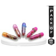 Lalalove Lovely Mini Lipstick Set (lipstick_kids_5pcs) For Girls- 5 Pcs - 197546515