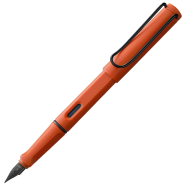 Lamy Safari Fountain Pen Dark Orange