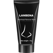 Lanbena Blackhead Remover Nose Black Mask Face Care Mud Acne Treatment Peel Off Mask Pore Strip Skin Care Peel Mask Oil Control - Mask-50gm