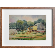 Landscape Watercolor - (27x20)inches