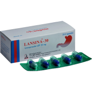 Lansina 30 mg Capsule 10's Strip icon