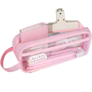 Large Capacity Transparent Pencil Case For Student