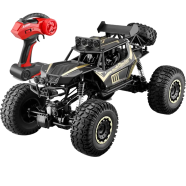 Large Scale RC Car 1:8 Off Road Monster Truck Rock Crawler, 4WD All Terrains 2.4Ghz Radio Remote Control Car Vehicle RC Buggy for Kids Adults
