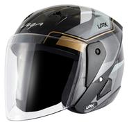 Vega Lark Legend Black Silver Helmet
