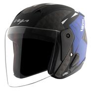 Vega Lark Twist Dull Black Blue Helmet