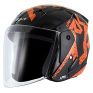 Vega Lark Victor Black Orange Helmet