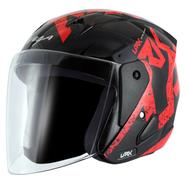 Vega Lark Victor Black Red Helmet