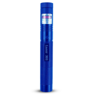 Laser Pointer Light Rechargeable Green | High-Quality Metal Construction For Adjustable Burn Match Light And More (laser_light_303_blue_332c) Blue - 123183798