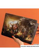 Last Fight Of Avengers Laptop Sticker image