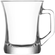 Lav Glass Mug 225 ml, Set of 6 - ZPL404