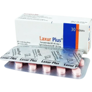Laxur Plus 40mg 50mg Tablet 10's Strip